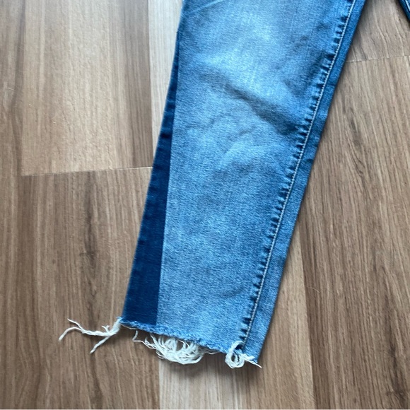 💙Color Block Jeans - Picture 3 of 12